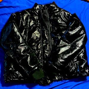 BLACK LEATHER JACKET